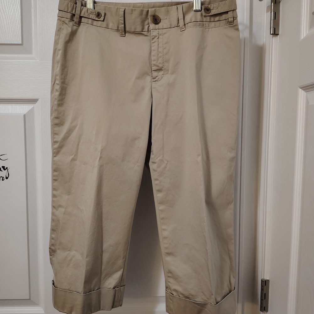 Lee Tan Cropped Pants